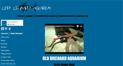 Desktop Screenshot of oldorchardaquarium.com